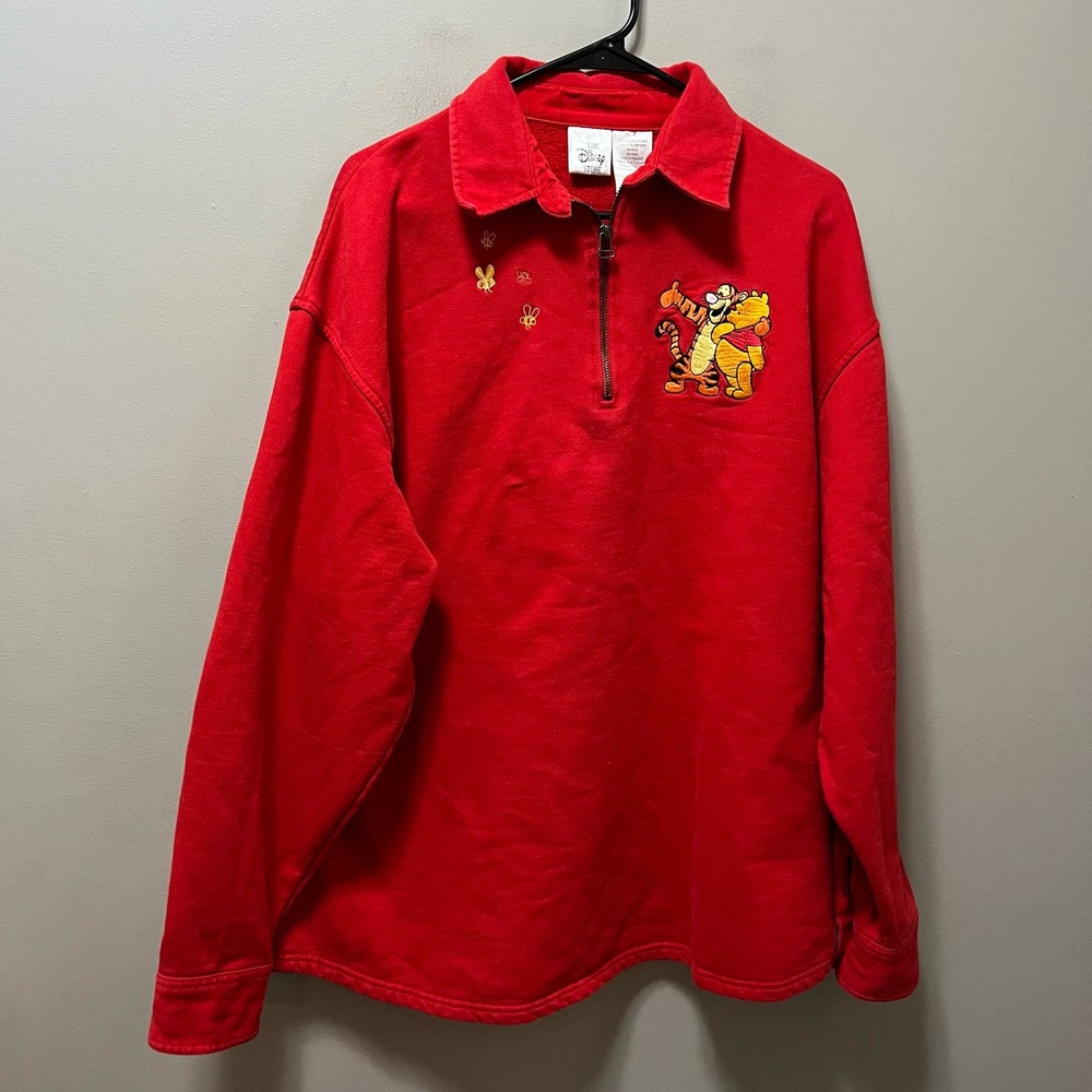 Disney Red Women's Sweater with Tigger Design